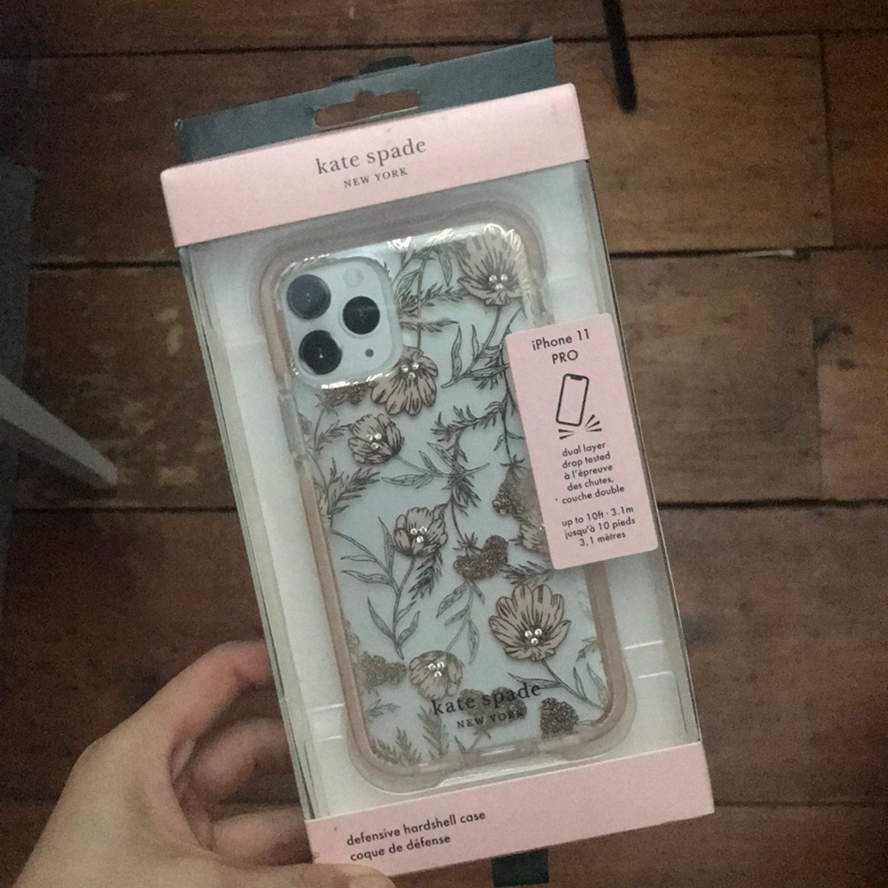 NIB Kate Spade IPhone 11pro case